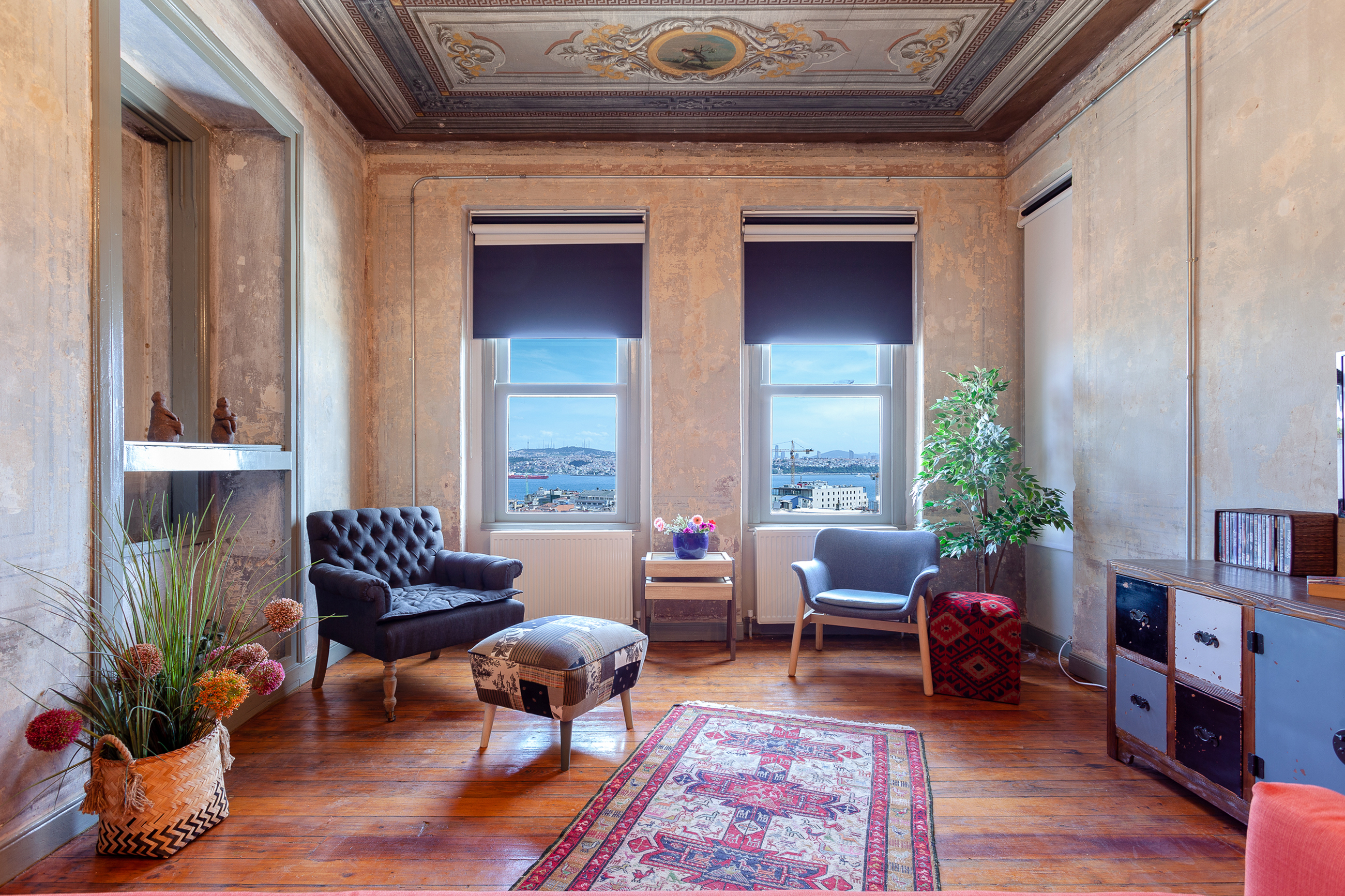 HUGE GROUPS- Terrace garden SEA VIEW 12 BEDROOM 8 BATHROOM-GALATA                                                                                                                                                                                                                                           